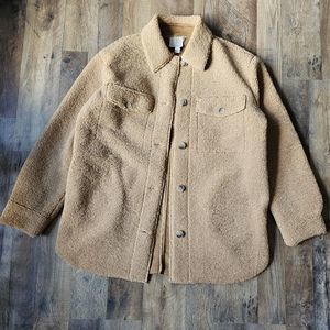 NWT Joie teddy shirt jacketSuper trendy and stylish faux sherpa teddy jacket.